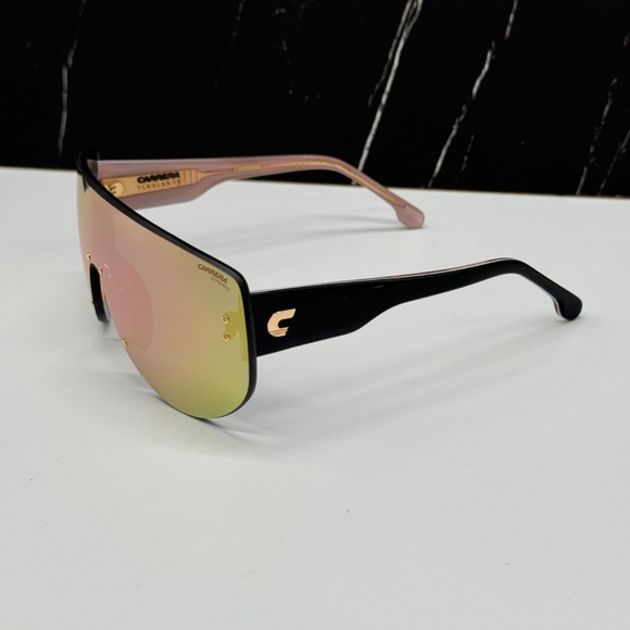 NEW CARRERA FLAGLAB12 0000/9 WOMEN SUNGLASSES FLAGLAB 12 0000J SHIELD EYEWEAR - Picture 8 of 12